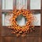 14" Orange & Red Berry Artificial Fall Harvest Twig Wreath